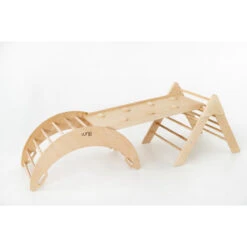 Luna Toys Naturel Houten Klimboog LU-36882 -babyproducten 0x0 1