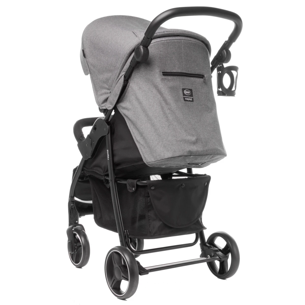 4Baby Rapid XXIII Grey Melange Wandelwagen 5 4Baby Rapid XXIII Grey Melange Wandelwagen - Afbeelding 5