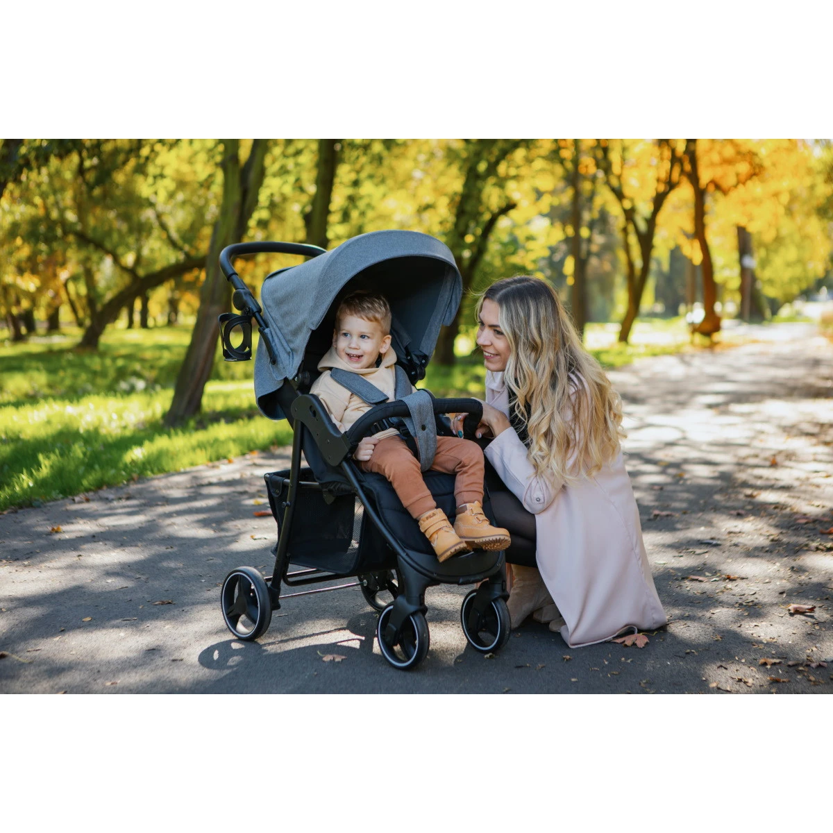 4Baby Rapid XXIII Grey Melange Wandelwagen 15 4Baby Rapid XXIII Grey Melange Wandelwagen - Afbeelding 15