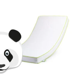 ABZ KM302-60120 Panda 60 X 120 X 10 Cm Ledikantmatras -babyproducten abz km302 60120 panda 60 1 120 x 10 cm ledikantmatras
