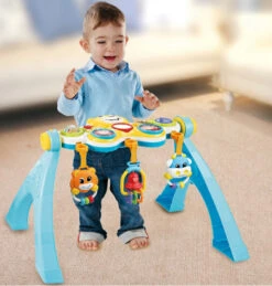 Bo Jungle B-Activity Arch Music & Lights Bear Babygym B910100 -babyproducten b activity bear2