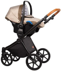 Baby Merc Mango Beige Kinderwagen Incl. Autostoel M/MO02B -babyproducten baby merc mango beige kinderwagen incl. autostoel m mo02b 1 1920x1920
