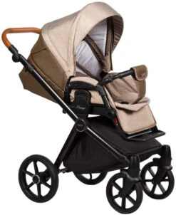 Baby Merc Mango Beige Kinderwagen Incl. Autostoel M/MO02B -babyproducten baby merc mango beige kinderwagen incl. autostoel m mo02b 2 1920x1920