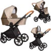 Baby Merc Mango Beige Kinderwagen Incl. Autostoel M/MO02B