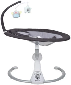 Babygo Homey Set Black/Nature Babyschommel En Kinderstoel 19011 -babyproducten babygo homey black swing babyschommel 190 1 1 3 1