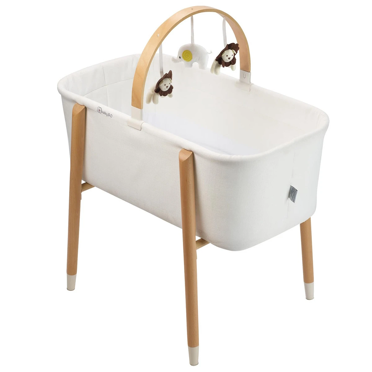 Babygo Sleep Good White Wieg 4351 2 Babygo Sleep Good White Wieg 4351 - Afbeelding 2