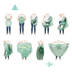 Badabulle Green Anti-UV Tent B038205 -babyproducten badabulle green anti uv tent b038205 4