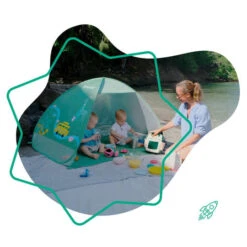 Badabulle Green Anti-UV Tent B038205 -babyproducten badabulle green anti uv tent b038205 7