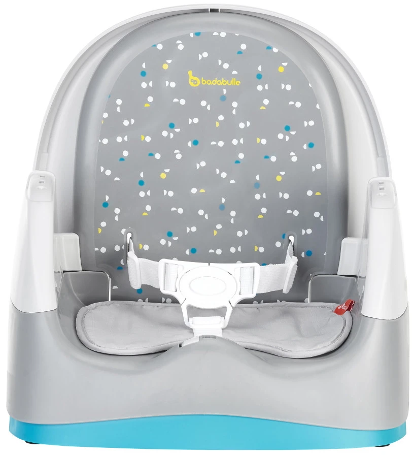 Badabulle Home & Go Grey Booster Stoelverhoger B009011 2 Badabulle Home & Go Grey Booster Stoelverhoger B009011 - Afbeelding 2