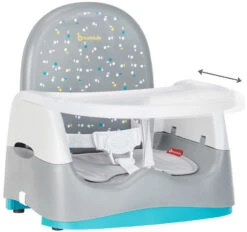 Badabulle Home & Go Grey Booster Stoelverhoger B009011 13 Badabulle Home & Go Grey Booster Stoelverhoger B009011 -babyproducten badabulle home go booster grey stoelverhoger b009011 2