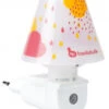 Badabulle Rode Wolkjes Wall Night Light Wandnachtlamp B015010