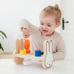 Bambolino Toys Nijntje Houten Hamerbank 17064 -babyproducten bambolino toys nijntje houten hamerbank 17064 1