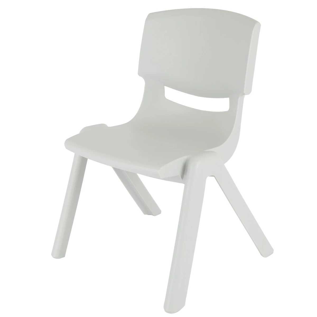 Bieco Ice Grijs Kunststof Kinderstoeltje 04201808 1 Bieco Ice Grijs Kunststof Kinderstoeltje 04201808