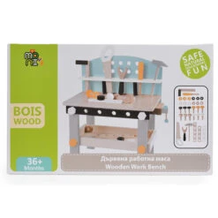 Cangaroo 46-delige Houten Werkbank 109206 -babyproducten cangaroo 46 delige houten werkbank 109206 4