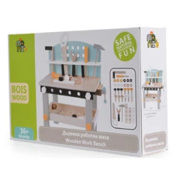 Cangaroo 46-delige Houten Werkbank 109206 -babyproducten cangaroo 46 delige houten werkbank 109206 5