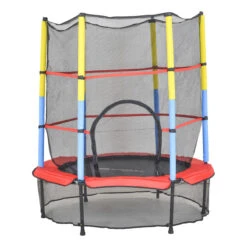 Cangaroo Hop Rood 140 Cm Trampoline Met Net