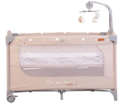 Cangaroo Once Upon A Time 2 Beige Campingbed