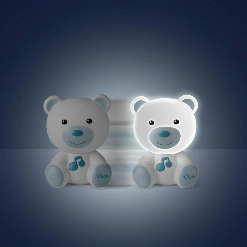 Chicco Dreamlight Bear Blue Nachtlampje Met Muziek C09830.20 2 Chicco Dreamlight Bear Blue Nachtlampje Met Muziek C09830.20 - Afbeelding 2
