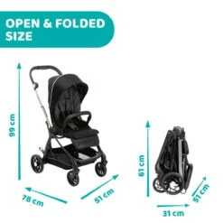 Chicco One4Ever Pirate Black Meegroei Wandelwagen 607988142 -babyproducten chicco one4ever wandelwagen 17 2