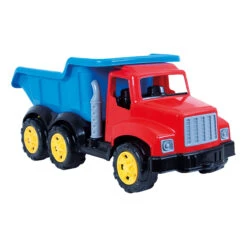 Voorkant 36 Dolu Rood/Blauw Speelgoed Truck Kiepwagen 7011