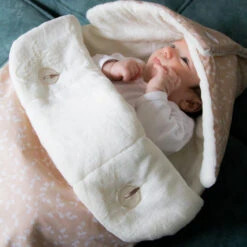 Babyjem Swaddle Zalm Voetenzak 428 -babyproducten img 0311