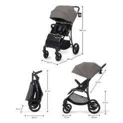 Kinderkraft Askoy Onyx Black Wandelwagen KSASKO00BLK0000 -babyproducten kinderkraft askoy wandelwagen 12 1