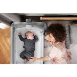 Kinderkraft Neste Air Grey Wieg Aan Bed KKLNEAIRGRY000 -babyproducten kinderkraft neste air grey wieg aan bed kklneairgry000 .sfeer