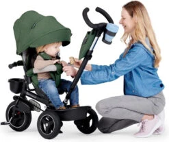 Kinderkraft Spinstep Green Driewieler KRSPST00GRE0000 -babyproducten kinderkraft spinstep green driewieler krspst00gre0000 17 1