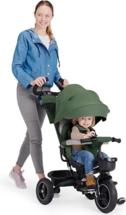 Kinderkraft Spinstep Green Driewieler KRSPST00GRE0000 -babyproducten kinderkraft spinstep green driewieler krspst00gre0000 18 1
