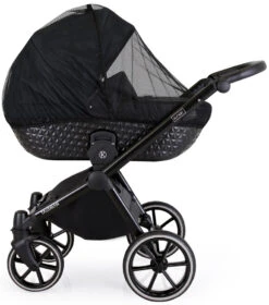Kunert Talisman Black Flowers 2-in-1 Kinderwagen TA-01-BLACK -babyproducten kunert talisman black green 2 in 1 kinderwagen ta 04 black 2