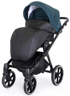 Kunert Talisman Black Flowers 2-in-1 Kinderwagen TA-01-BLACK -babyproducten kunert talisman black green 2 in 1 kinderwagen ta 04 black 7