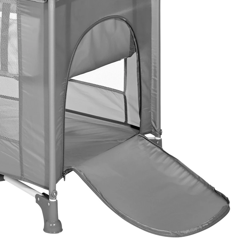 Lorelli Torino Grey Striped Campingbed 1008045-2213 6 Lorelli Torino Grey Striped Campingbed 1008045-2213 - Afbeelding 6