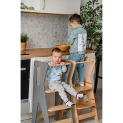 Luna Toys Nature Houten Leertoren Keukenhulp 9503009900 -babyproducten luna toys nature houten leertoren keukenhulp 9503009900 lifestyle