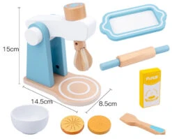 Voorkant 20 Voorkant -babyproducten mamaloes eco toys blauw houten mixer 2