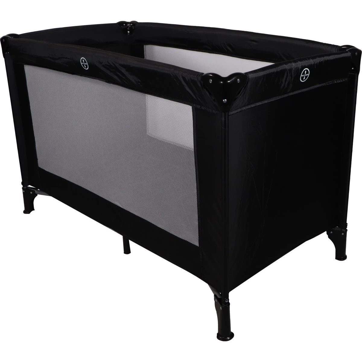 MamaLoes Zwart Campingbed ML030101 1 MamaLoes Zwart Campingbed ML030101