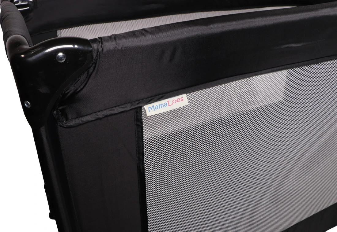 MamaLoes Zwart Campingbed ML030101 5 MamaLoes Zwart Campingbed ML030101 - Afbeelding 5
