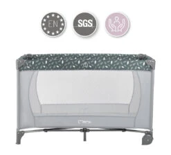 Momi Belove Grey Campingbed LOZE00015 -babyproducten momi belove grey campingbed loze00015 10