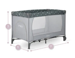 Momi Belove Grey Campingbed LOZE00015 -babyproducten momi belove grey campingbed loze00015 15
