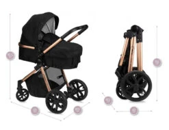 Momi Limuru Black 2-in-1 Combi Kinderwagen WOSP00029 -babyproducten momi limuru black 2 in 1 combi kinderwagen wosp00029 15