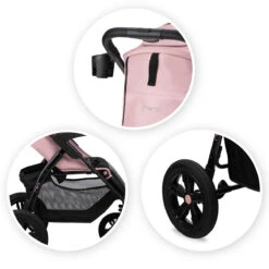 Momi Miya Pink Wandelwagen WOSP00031 -babyproducten momi miya pink wandelwagen wosp00031 10