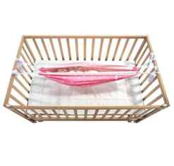 Voorkant 26 Sevibaby Pink Stars Baby Hangmatje 576-2