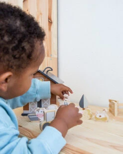 Tryco Inklapbare Houten Boerderij TR-353004 -babyproducten tr 353004 tryco wooden foldable farm 04