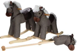 Tryco Milo Bruin Stokpaard Met Geluid TR-120114 -babyproducten tryco horse brown 3 1